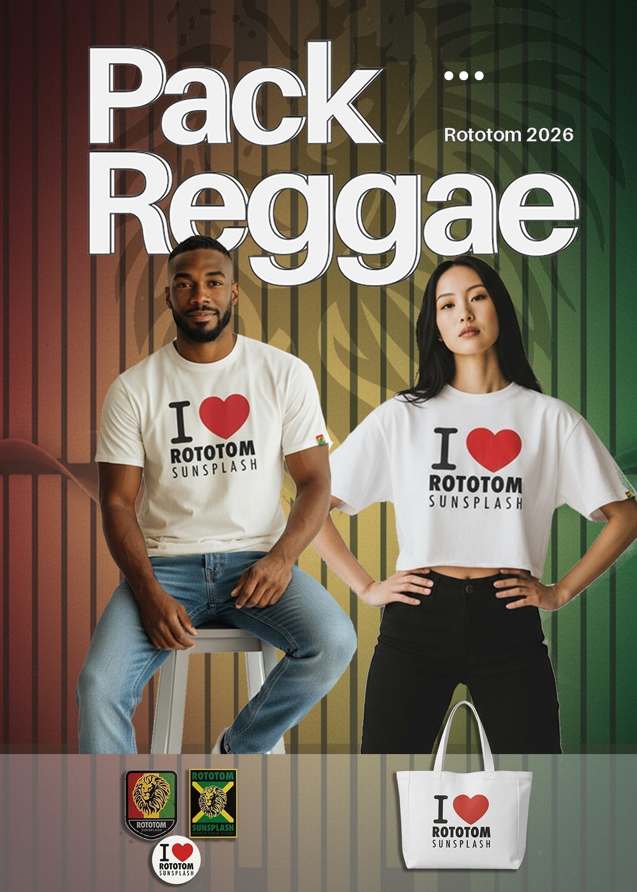 Pack Reggae 2026 – Vive Rototom desde el primer momento