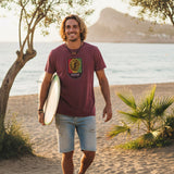 Shield Lion Burgundy TSM