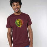 Splash Lion T Burgundy