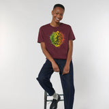 Splash Lion T Burgundy