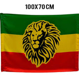 BANDERA rasta OFICIAL zion lion rototom